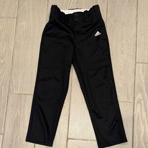 Adidas Kids Black Softball Pants
